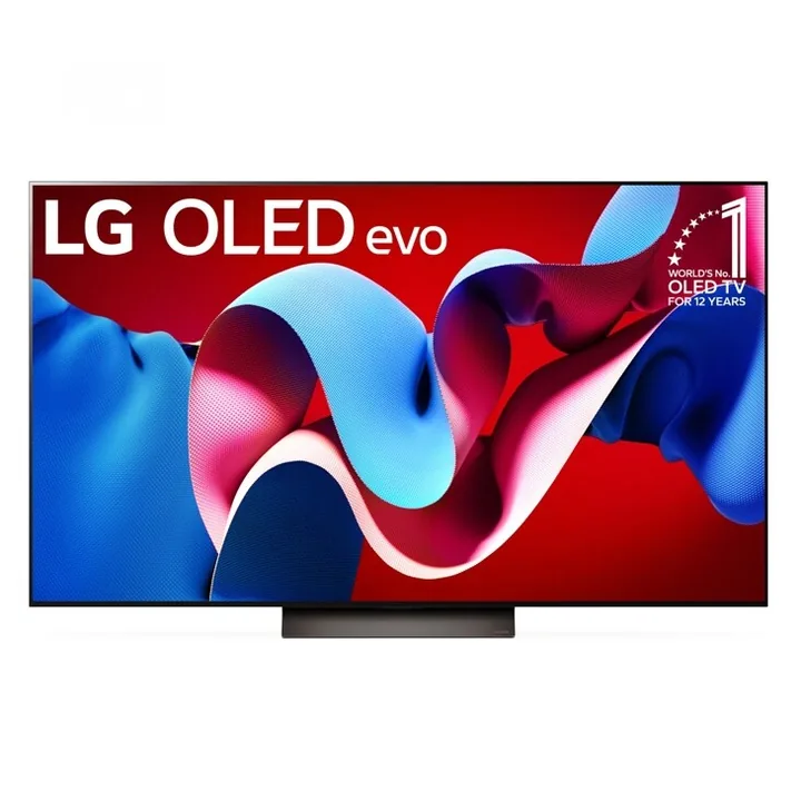 LG C4 65-inch OLED65C4PUA television, front view