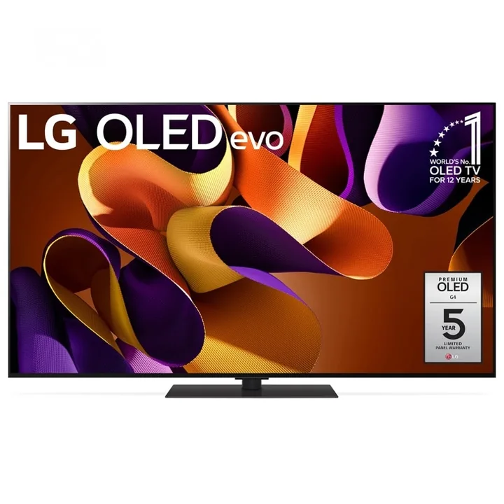 LG G4 65-inch OLED65G4SUB television, front view