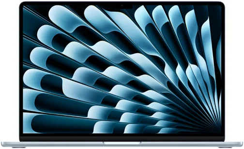 15-inch MacBook Air with M5, open front view