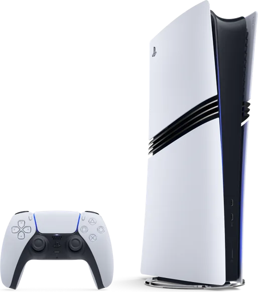 PlayStation 5 Pro console with DualSense controller