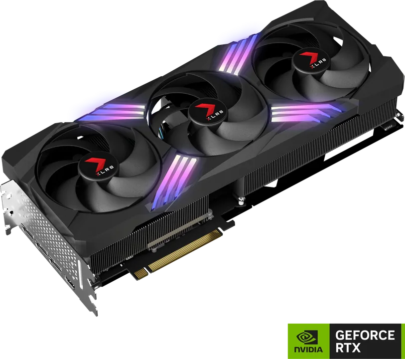 PNY GeForce RTX 4070 Ti 12GB XLR8 Gaming VERTO EPIC-X Triple Fan graphics card