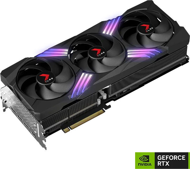 PNY GeForce RTX 4080 16GB XLR8 Gaming VERTO EPIC-X Triple Fan graphics card