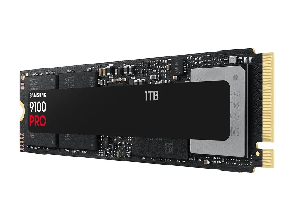 Samsung 9100 PRO M.2 SSD without a heatsink