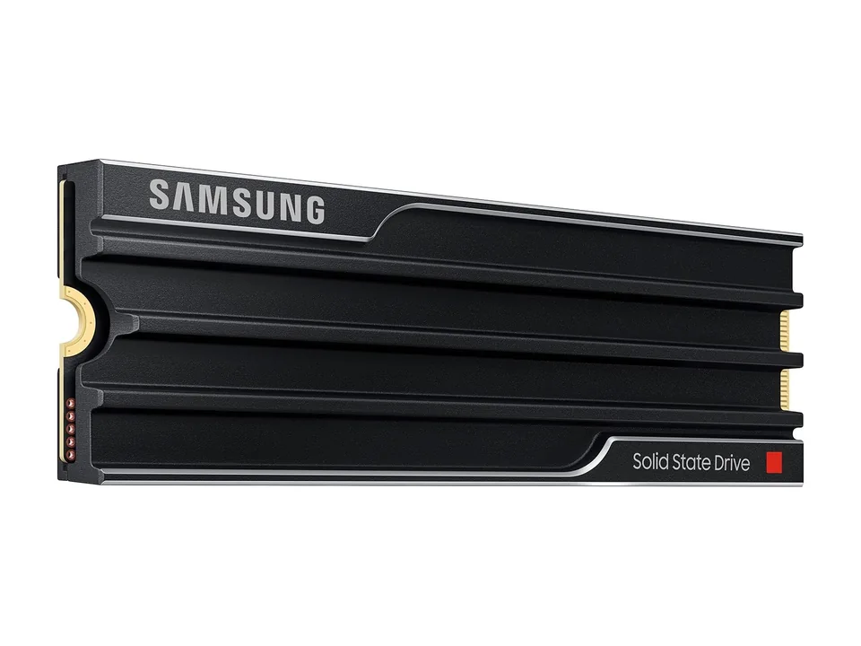 Samsung 9100 PRO 8TB with Heatsink, thicker 8TB enclosure