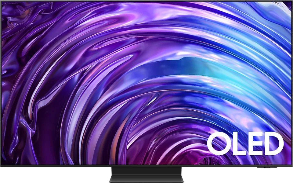 Samsung S95D 65-inch OLED television, front view