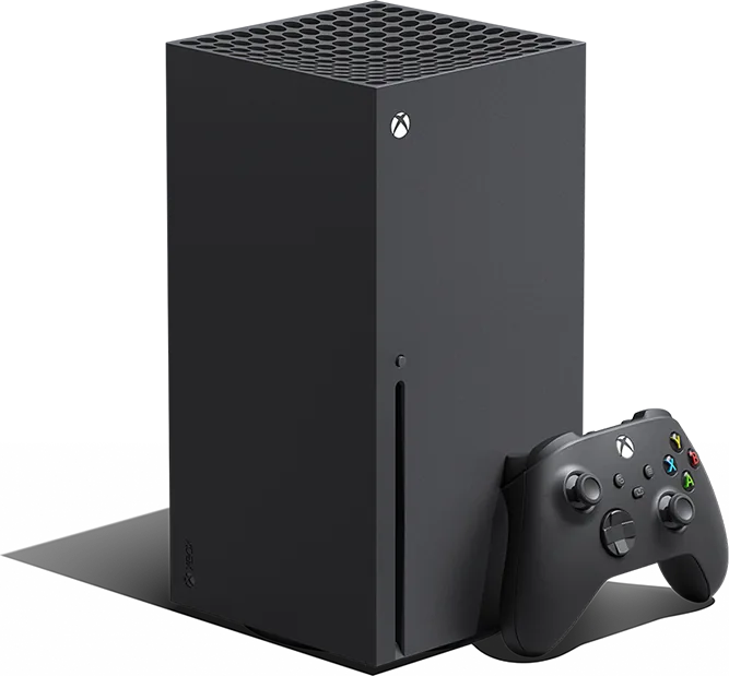 Xbox Series X 1TB Carbon Black with controller